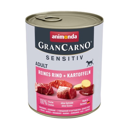 animonda GranCarno pure beef + potatoes Beef, Potato Adult 800 g animonda GranCarno pure beef + potatoes Beef, Potato Adult 800 g