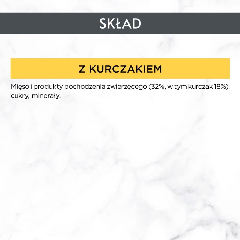 PURINA Gourmet Revelations Chunks in jelly with chicken - wet cat food - 2x57g