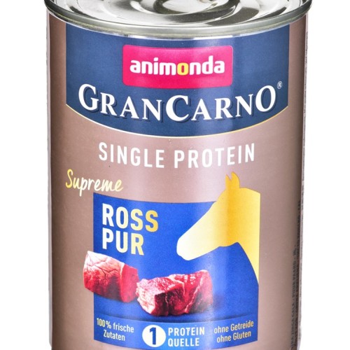 ANIMONDA GranCarno Single Protein Horse meat - wet dog food - 400 g