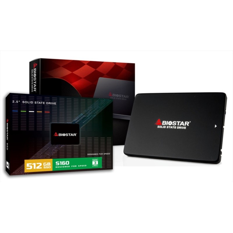 Biostar S160 512GB SATA SSD