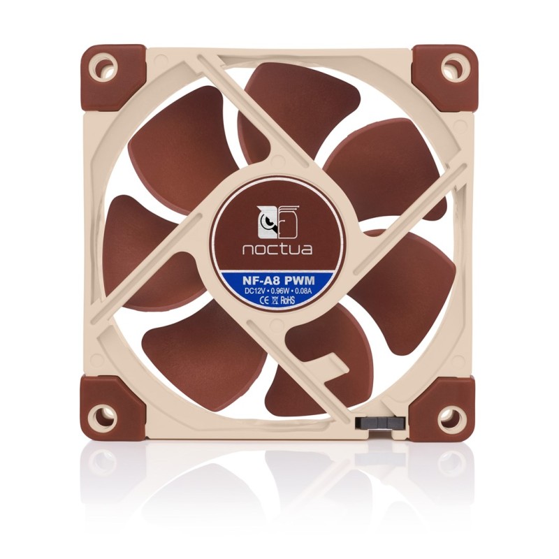 Noctua NF-A8 PWM computer cooling system Computer case Fan 8 cm Beige, Brown Noctua NF-A8 PWM computer cooling system Computer case Fan 8 cm Beige, Brown