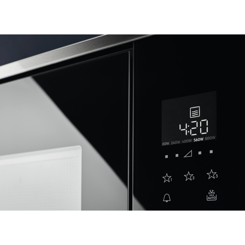 Electrolux LMS2203EMX Countertop Solo microwave 20 L 700 W Black, Stainless steel Electrolux LMS2203EMX Countertop Solo microwave 20 L 700 W Black, Stainless steel
