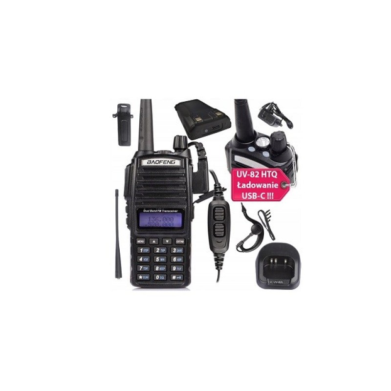 UV-82 HTQ USB-C WALKIE-TALKIE UV-82 HTQ USB-C WALKIE-TALKIE