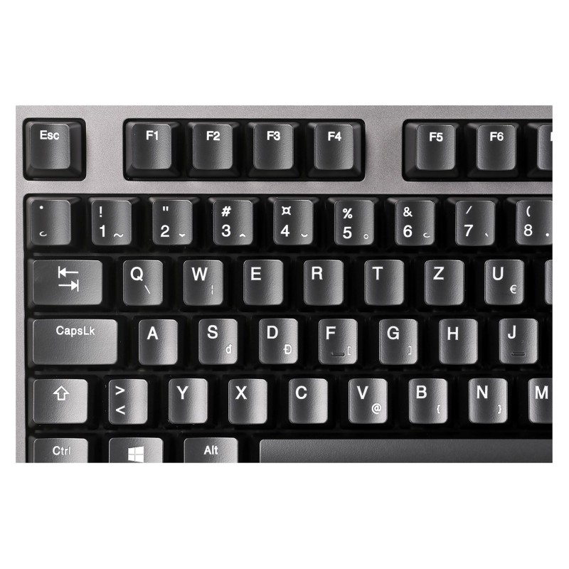 Lenovo Legion K500 keyboard USB QWERTZ Black, Grey