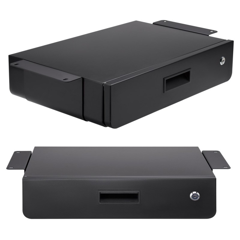 Maclean MC-461 Under Desk Lockable Drawer 5kg Organizer Black max 5kg Maclean MC-461 Under Desk Lockable Drawer 5kg Organizer Black max 5kg