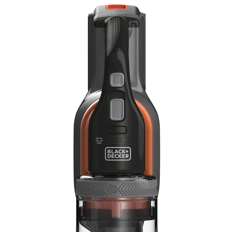 Black & Decker BHFEV182C-QW stick vacuum/electric broom 2-in-1 stick vacuum Battery Dry Bagless Orange, Titanium 2 Ah Black & Decker BHFEV182C-QW stick vacuum/electric broom 2-in-1 stick vacuum Battery Dry Bagless Orange, Titanium 2 Ah