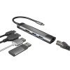 NATEC MULTIPORT FOWLER GO USB-C -> HUB USB, HDMI