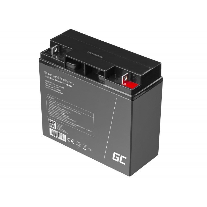 Green Cell AGM54 vehicle battery AGM (Absorbed Glass Mat) 22 Ah 12 V Green Cell AGM54 vehicle battery AGM (Absorbed Glass Mat) 22 Ah 12 V
