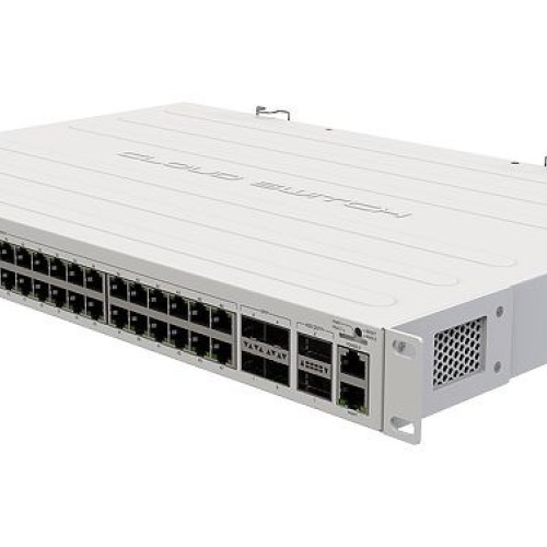 Mikrotik CRS354-48G-4S+2Q+RM network switch Managed L2 Gigabit Ethernet (10/100/1000) Grey Mikrotik CRS354-48G-4S+2Q+RM network switch Managed L2 Gigabit Ethernet (10/100/1000) Grey