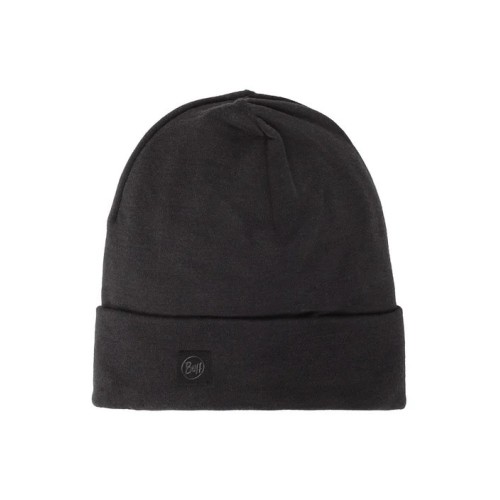 Buff Heavyweight Merino Wool Hat Loose Winter Cap - Black Buff Heavyweight Merino Wool Hat Loose Winter Cap - Black