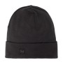 Buff Heavyweight Merino Wool Hat Loose Winter Cap - Black
