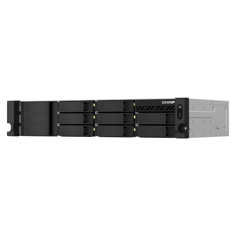 QNAP TS-864EU-RP-8G NAS/storage server Rack (2U) Ethernet LAN Black QNAP TS-864EU-RP-8G NAS/storage server Rack (2U) Ethernet LAN Black
