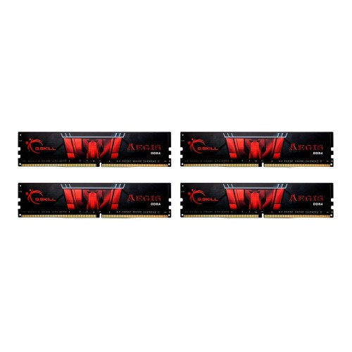 G.Skill Aegis F4-3200C16Q-32GIS memory module 32 GB 4 x 8 GB DDR4 3200 MHz