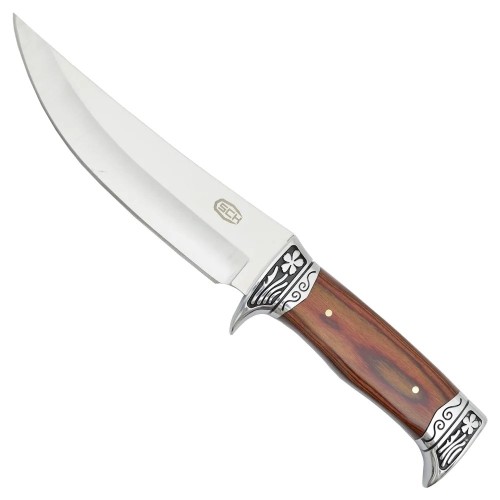 SCK hunting knife with wooden handle SCK hunting knife with wooden handle