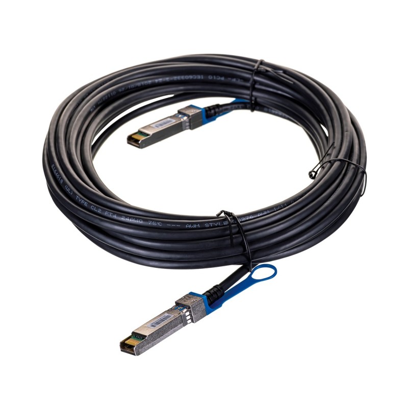 NETGEAR AXC7610 InfiniBand/fibre optic cable 10 m SFP+ Black NETGEAR AXC7610 InfiniBand/fibre optic cable 10 m SFP+ Black