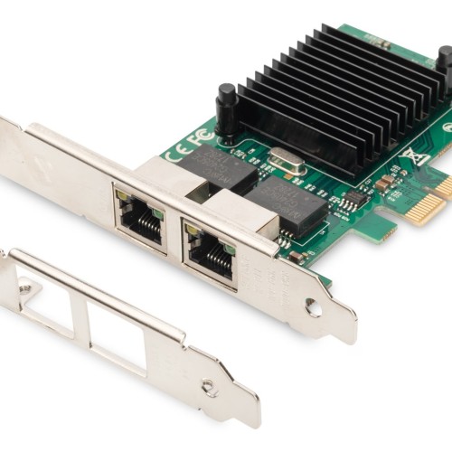 Digitus Gigabit Ethernet PCI Express Card, 2-port