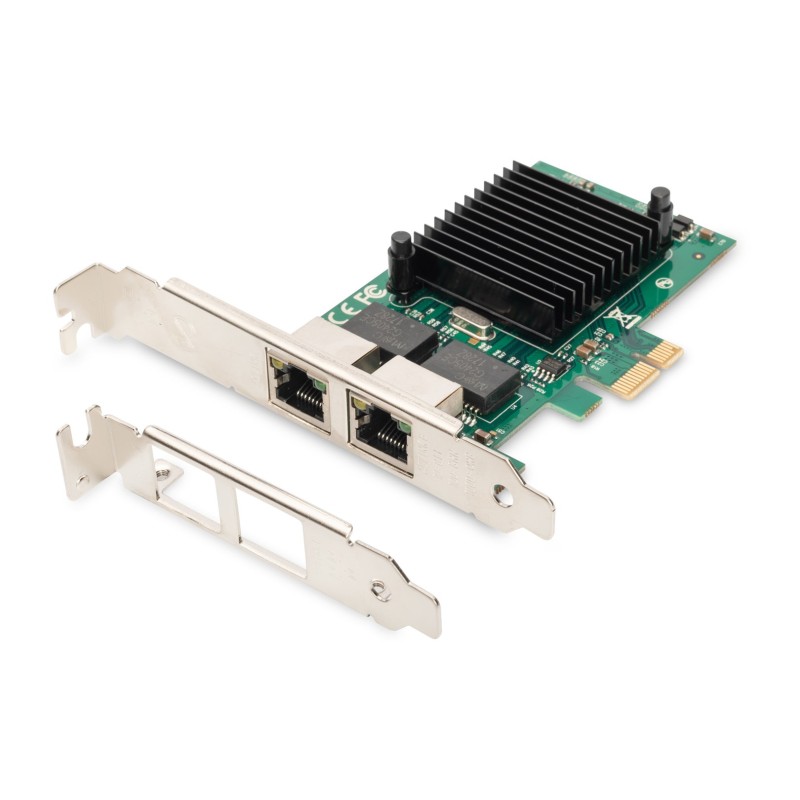 Digitus Gigabit Ethernet PCI Express Card, 2-port Digitus Gigabit Ethernet PCI Express Card, 2-port