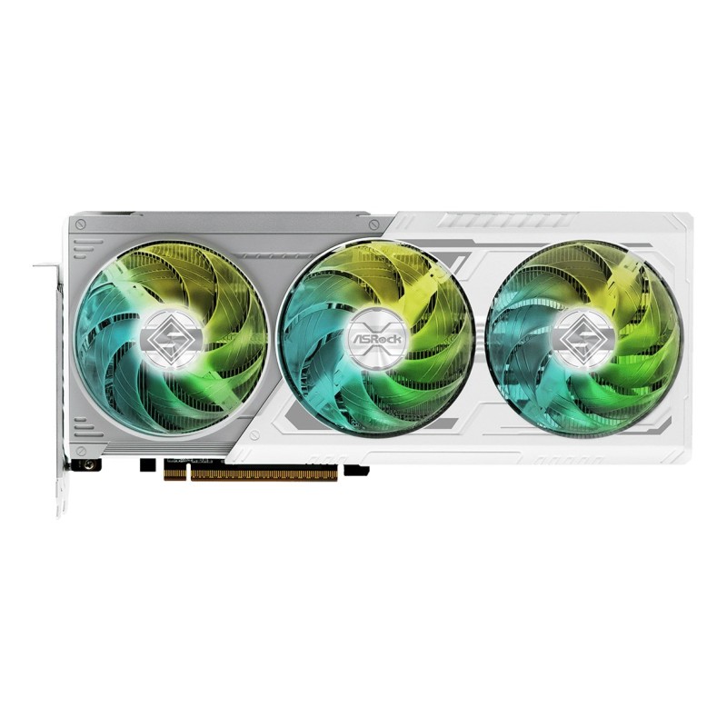 ASRock Steel Legend Radeon RX 9070 XT 16 GB graphics card ASRock Steel Legend Radeon RX 9070 XT 16 GB graphics card