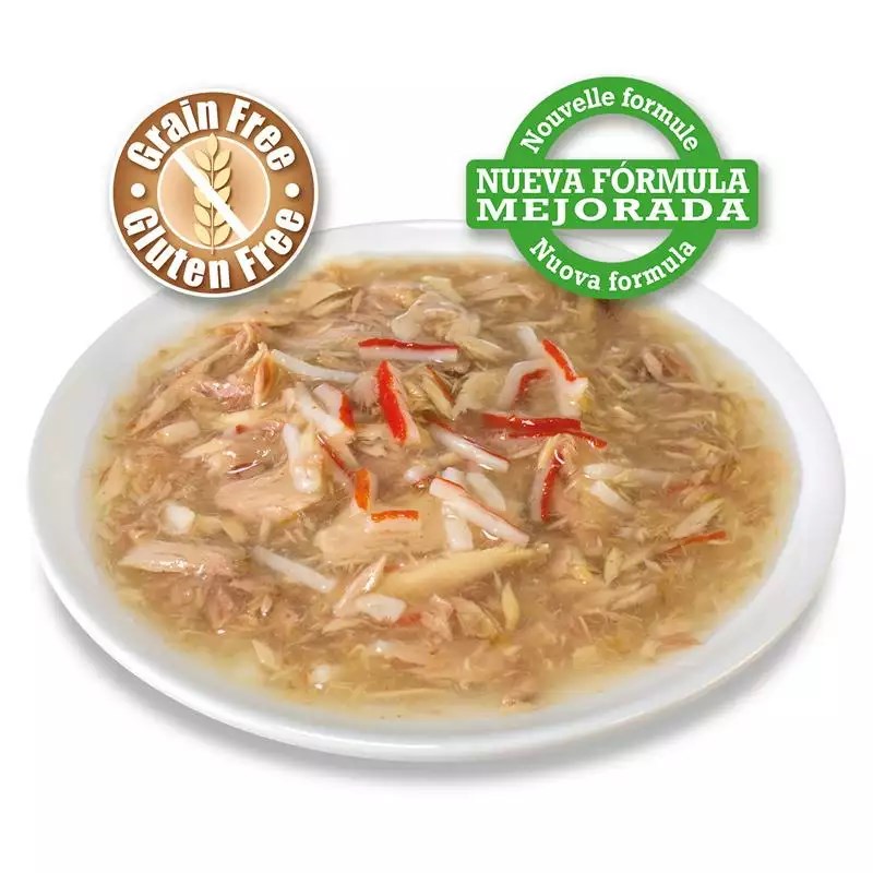 ARQUIVET White Tuna and Crab Sticks - wet cat food - can - 80 g ARQUIVET White Tuna and Crab Sticks - wet cat food - can - 80 g