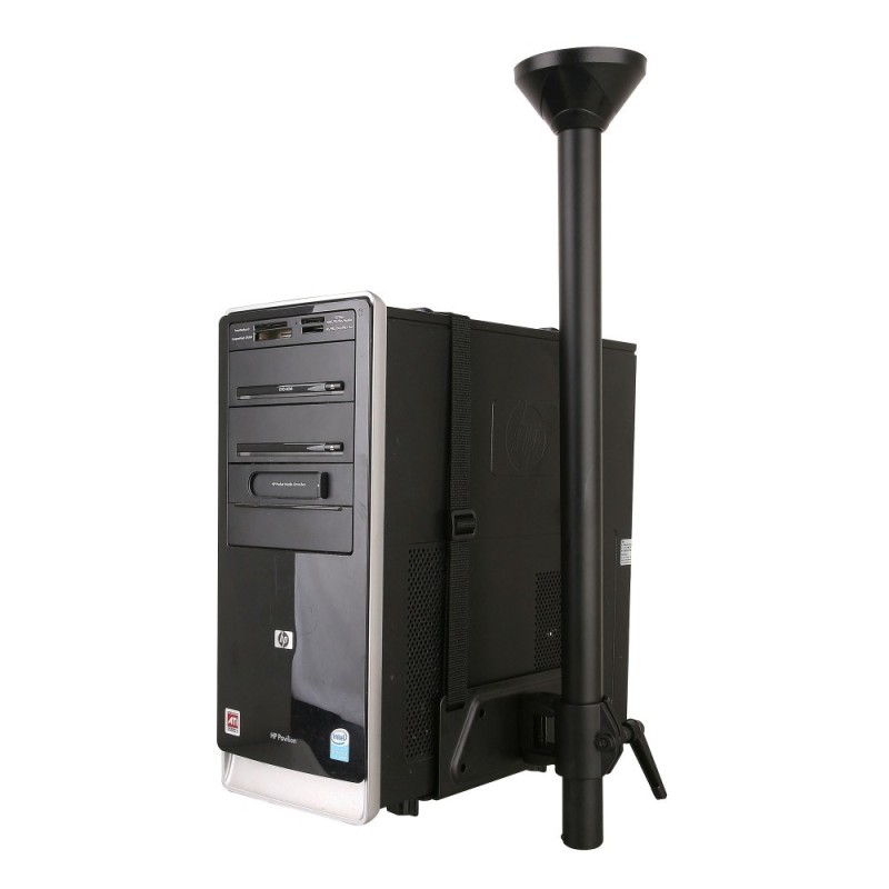 Techly ICA-CS 63 CPU holder Desk-mounted CPU holder Black Techly ICA-CS 63 CPU holder Desk-mounted CPU holder Black
