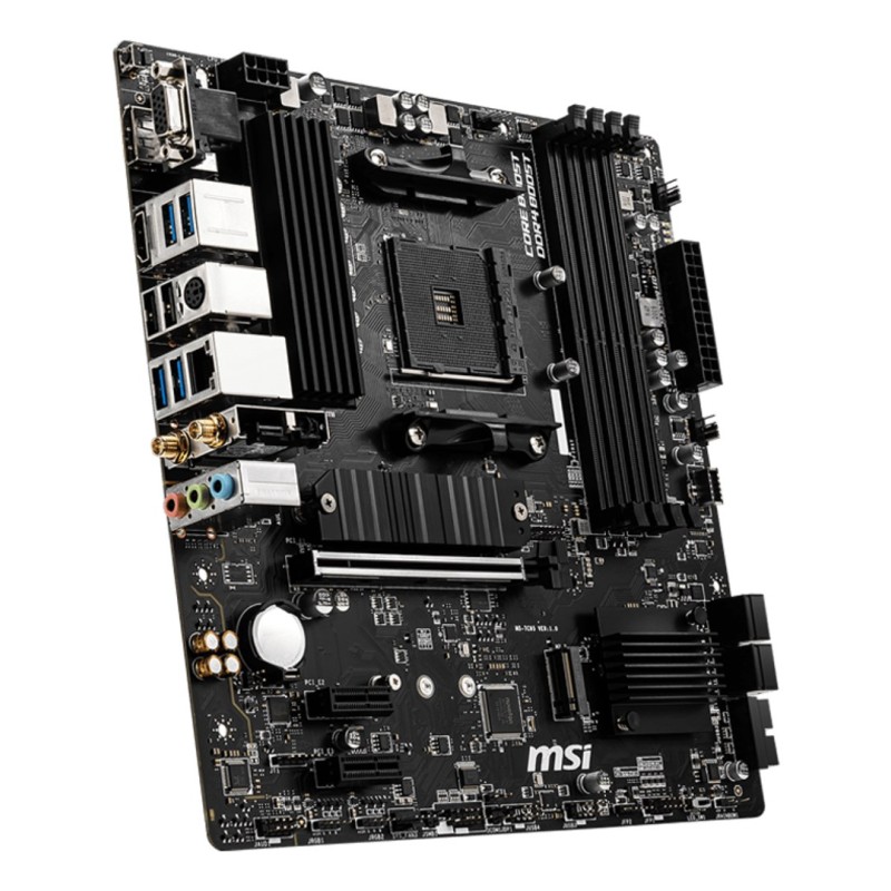 MSI B550M PRO-VDH WIFI motherboard AMD B550 Socket AM4 micro ATX MSI B550M PRO-VDH WIFI motherboard AMD B550 Socket AM4 micro ATX