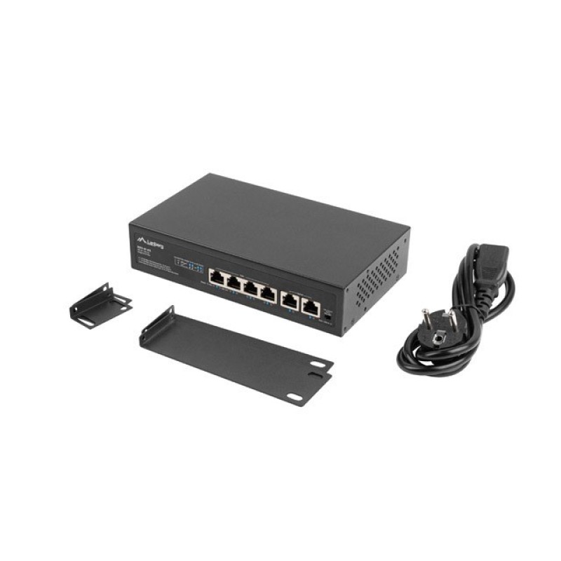 Lanberg Switch PoE+ Rack 10 Lanberg Switch PoE+ Rack 10
