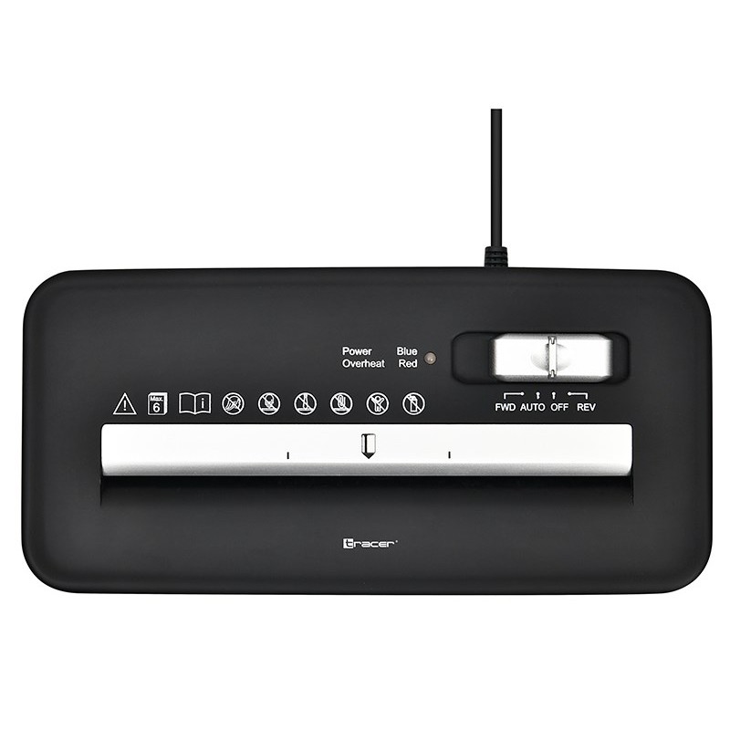 Tracer EDGY10L Paper Shredder Black