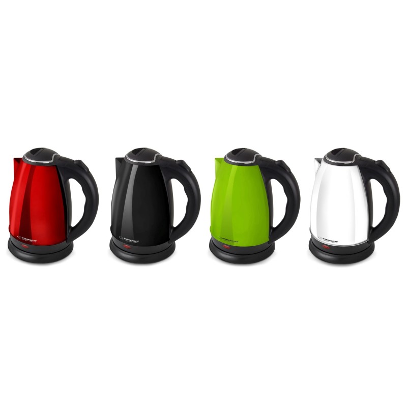 Esperanza EKK113G electric kettle 1.8 L 1800 W Black, Green Esperanza EKK113G electric kettle 1.8 L 1800 W Black, Green