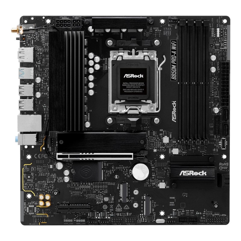 Asrock B850M Pro-A WiFi AMD B850 Socket AM5 micro ATX