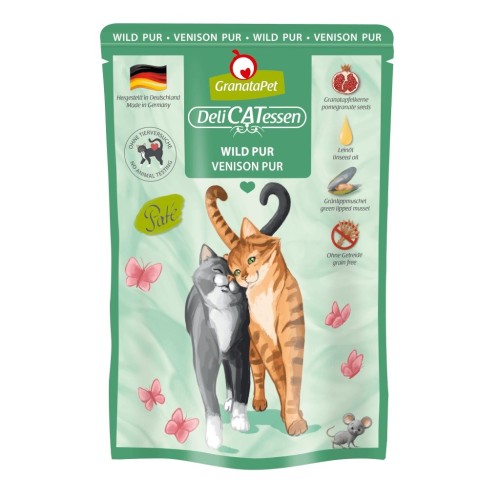 GRANATAPET DeliCATessen Venison - wet cat food - 85g GRANATAPET DeliCATessen Venison - wet cat food - 85g