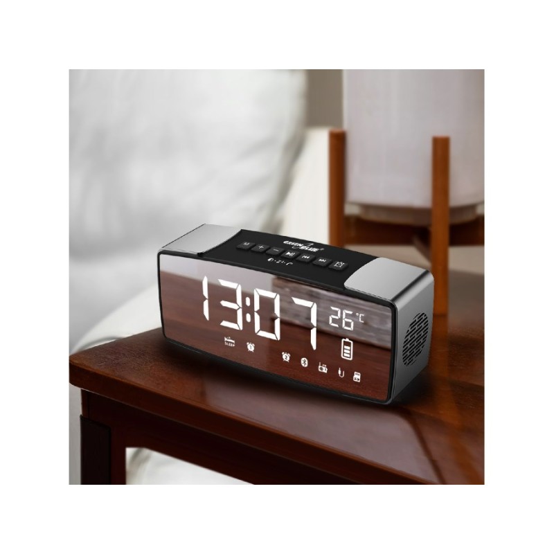 Greenblue 62917 Clock Digital Black, Grey Greenblue 62917 Clock Digital Black, Grey