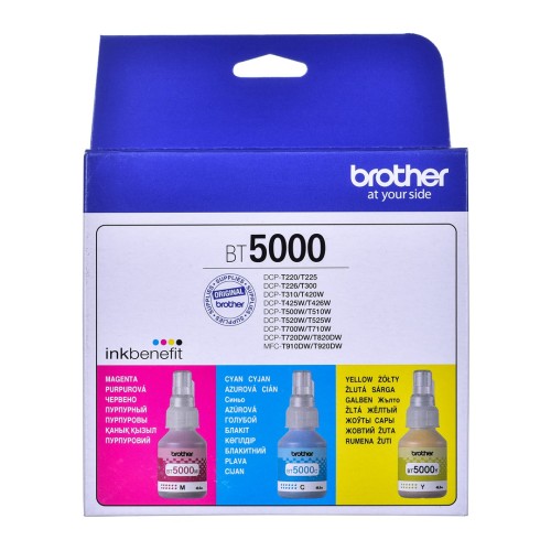 Brother BT5000CLVAL ink cartridge 3 pc(s) Compatible Cyan, Magenta, Yellow Brother BT5000CLVAL ink cartridge 3 pc(s) Compatible Cyan, Magenta, Yellow