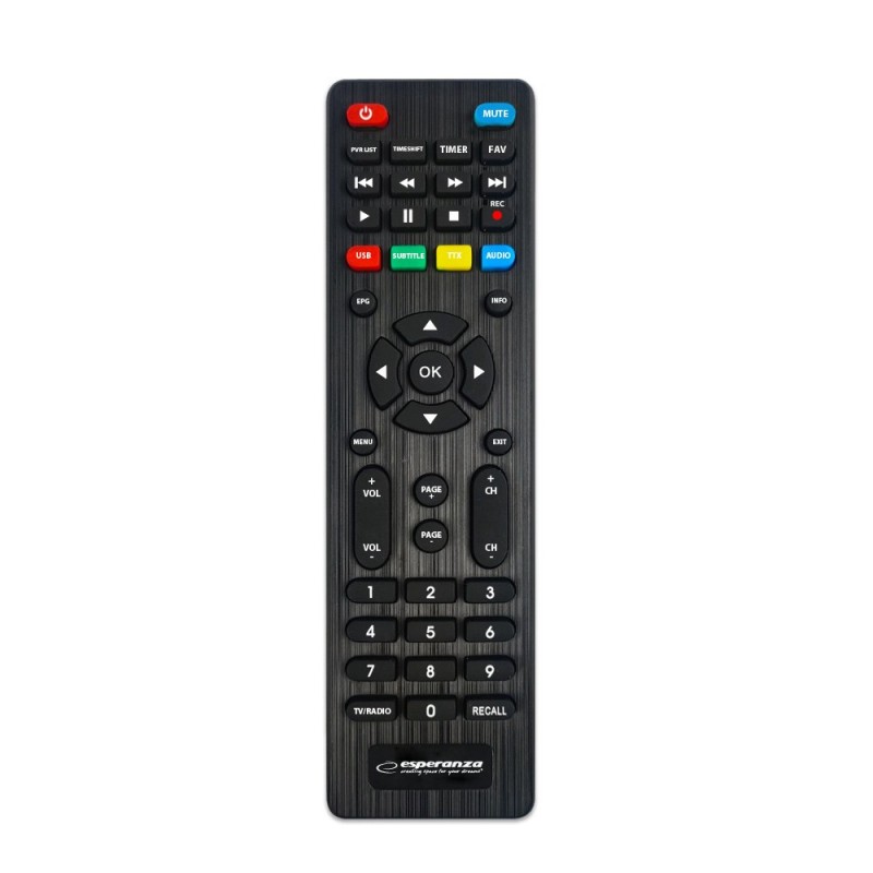 Esperanza EV107R TV set-top box Cable Black Esperanza EV107R TV set-top box Cable Black