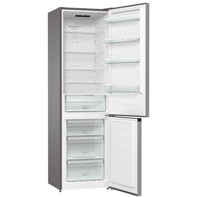 Gorenje NRK6202ES4 fridge-freezer Freestanding 331 L E Grey Gorenje NRK6202ES4 fridge-freezer Freestanding 331 L E Grey