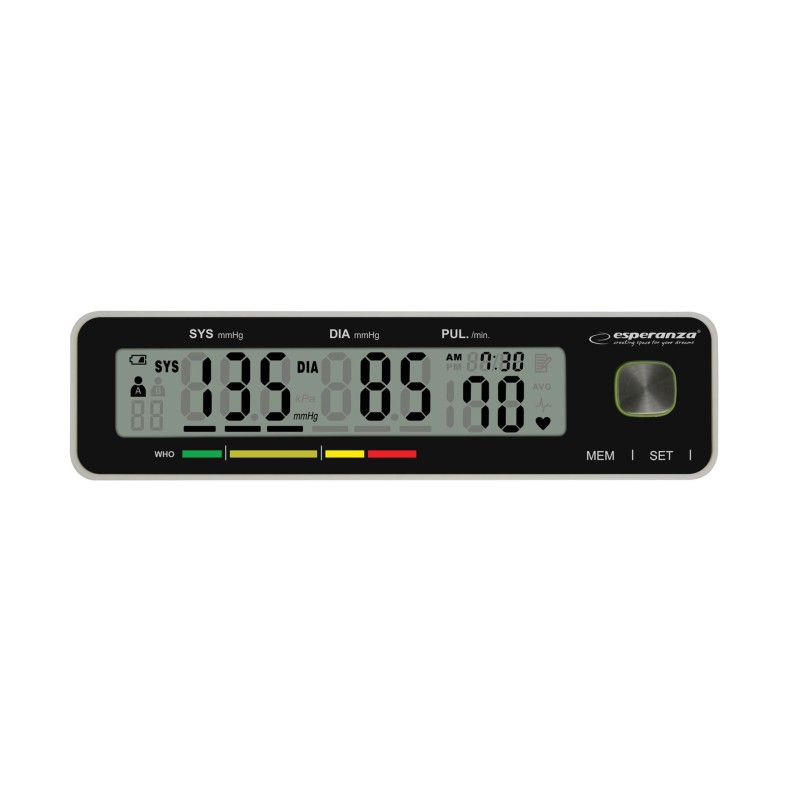 Esperanza ECB009 upper arm blood pressure monitor Esperanza ECB009 upper arm blood pressure monitor