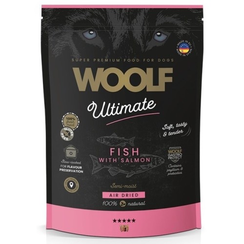 WOOLF Ultimate soft Salmon - semi-moist dog food - 1kg WOOLF Ultimate soft Salmon - semi-moist dog food - 1kg