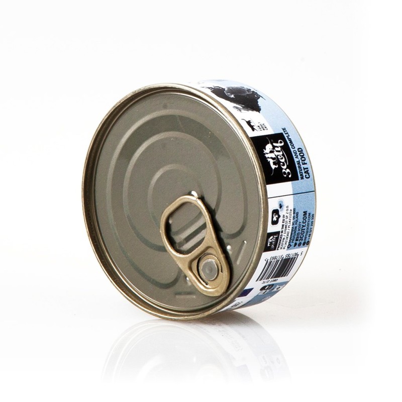 3COTY Turkey with chicken - wet cat food - 80g