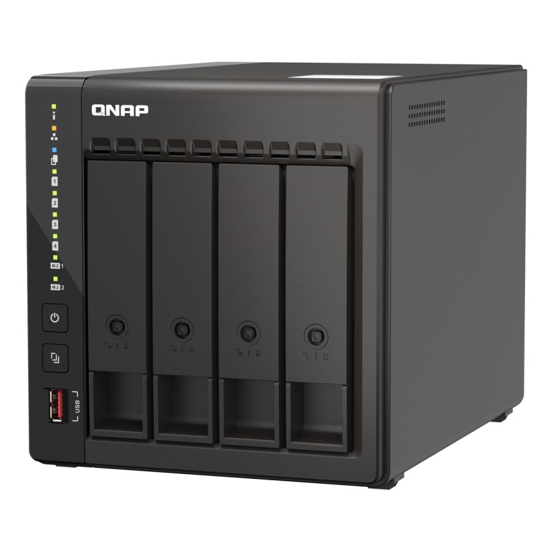 QNAP TS-453E NAS Tower Ethernet LAN Black J6412 QNAP TS-453E NAS Tower Ethernet LAN Black J6412