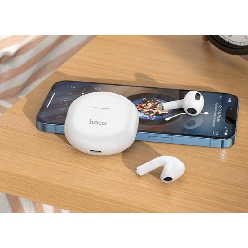 Hoco EW35 Sonido Headset Wireless In-Ear Calls/Music Bluetooth White Hoco EW35 Sonido Headset Wireless In-Ear Calls/Music Bluetooth White