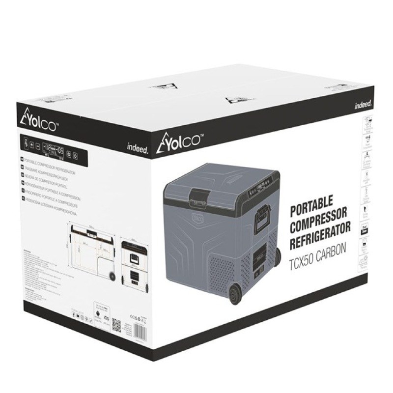 YOLCO TCX50 Carbon Portable compressor fridge YOLCO TCX50 Carbon Portable compressor fridge