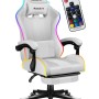 HUZARO FORCE 4.7 RGB White GAMING CHAIR