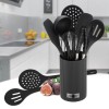 Kitchen utensils MAESTRO MR-1542-BLACK 8 elements Black