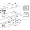 Whirlpool Gas Cooktop - AKWL 728/NB 5 burners Whirlpool Gas Cooktop - AKWL 728/NB 5 burners