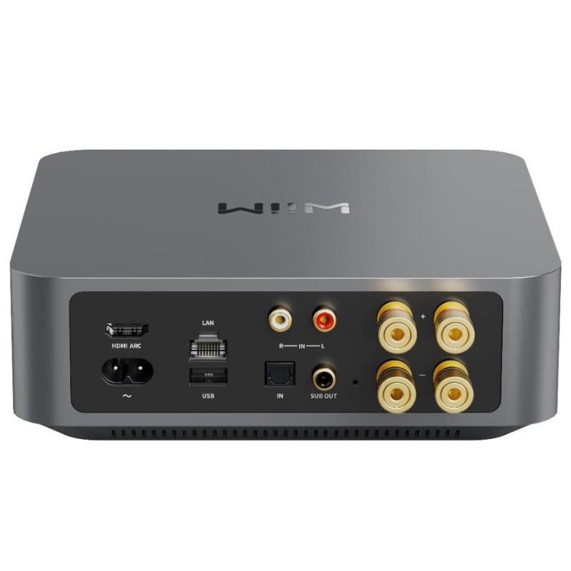 WiiM Amp Pro Dark Grey - Stereo Streaming Amplifier WiiM Amp Pro Dark Grey - Stereo Streaming Amplifier