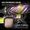 Corsair H100I Processor Liquid cooling kit 12 cm Black Corsair H100I Processor Liquid cooling kit 12 cm Black