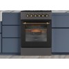 MPM MPM-56-KRM-13 Gas/electric cooker Black MPM MPM-56-KRM-13 Gas/electric cooker Black