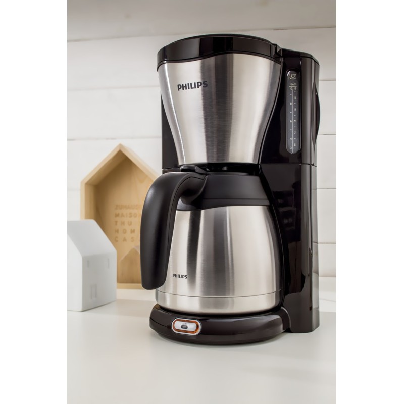 Philips Café Gaia Collection Café Gaia HD7546/20 Drip Filter Coffee Machine, thermo jug Philips Café Gaia Collection Café Gaia HD7546/20 Drip Filter Coffee Machine, thermo jug