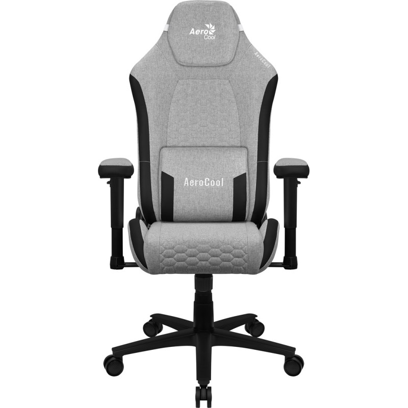 Aerocool CROWNASHGR, Ergonomic Gaming Chair, Adjustable Cushions, AeroWeave Technology, Grey Aerocool CROWNASHGR, Ergonomic Gaming Chair, Adjustable Cushions, AeroWeave Technology, Grey