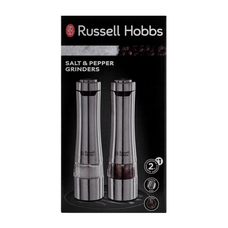 Russell Hobbs 23460-56 seasoning grinder Salt & pepper grinder set Stainless steel Russell Hobbs 23460-56 seasoning grinder Salt & pepper grinder set Stainless steel