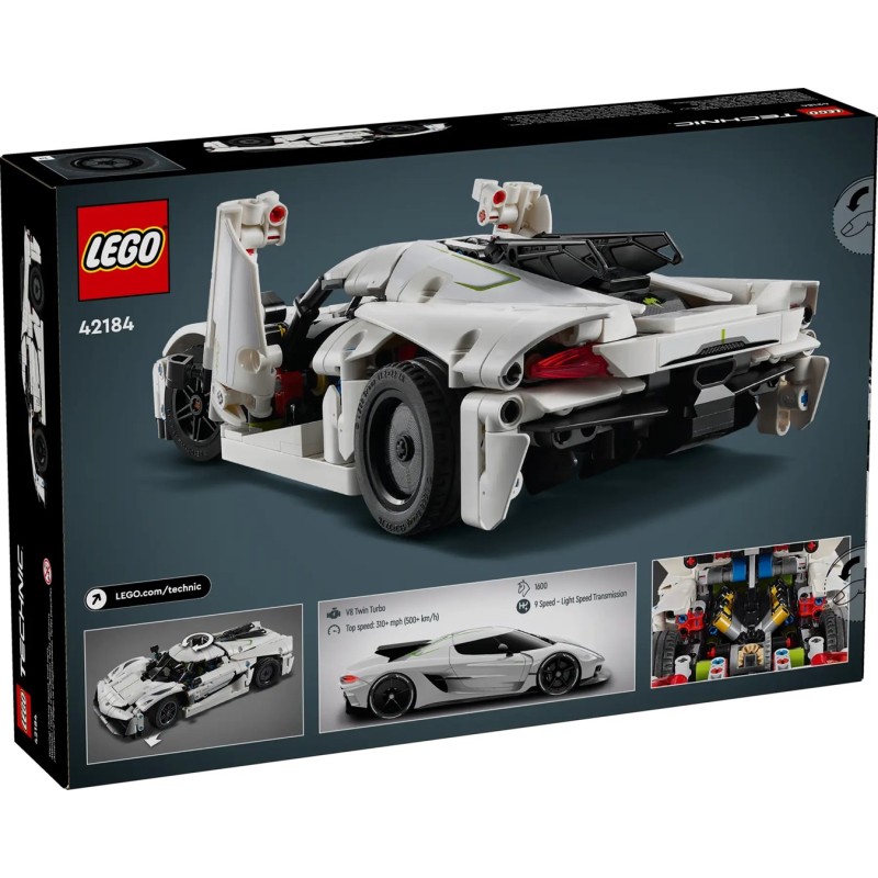 LEGO TECHNIC 42184 Koenigsegg Jesko Absolut Hypercar